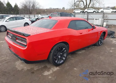 2023 Dodge Challenger R/T Scat Pack z USA, uszkodzony, nr VIN 2C3CDZFJ9PH629837